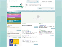 Tablet Screenshot of prevensegepis.com.br